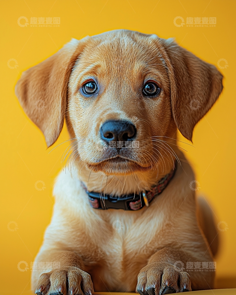 高清大图下载【趣麦麦图】可爱的小拉布拉多幼犬