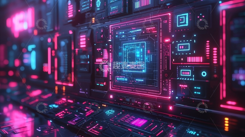 高清大图下载【趣麦麦图】未来科技感炫酷界面