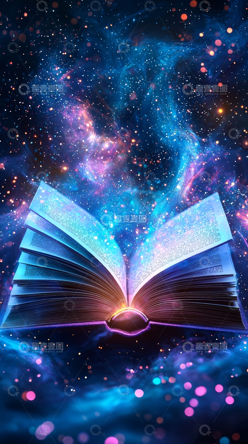 高清大图下载【趣麦麦图】宇宙星空魔法书
