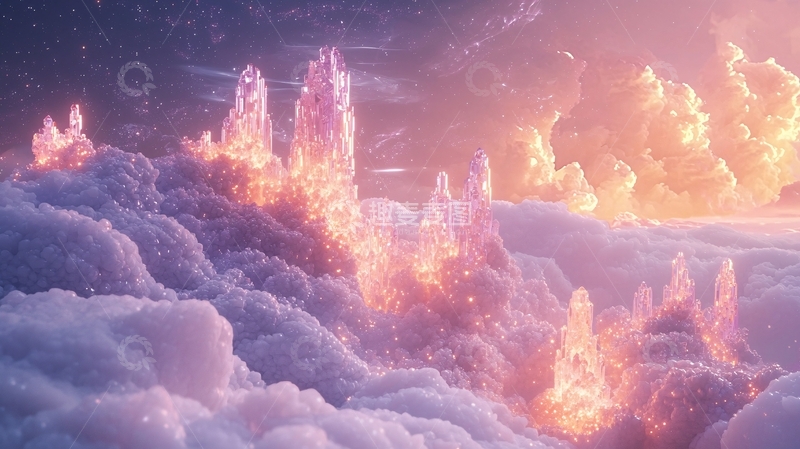 高清大图下载【趣麦麦图】云海仙境