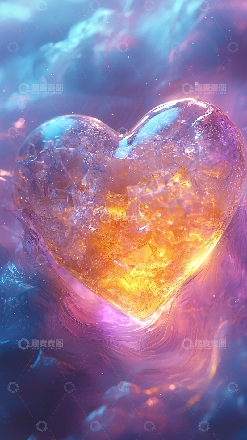 高清大图下载【趣麦麦图】水晶之心
