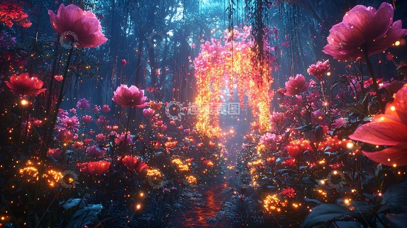 高清大图下载【趣麦麦图】梦幻森林