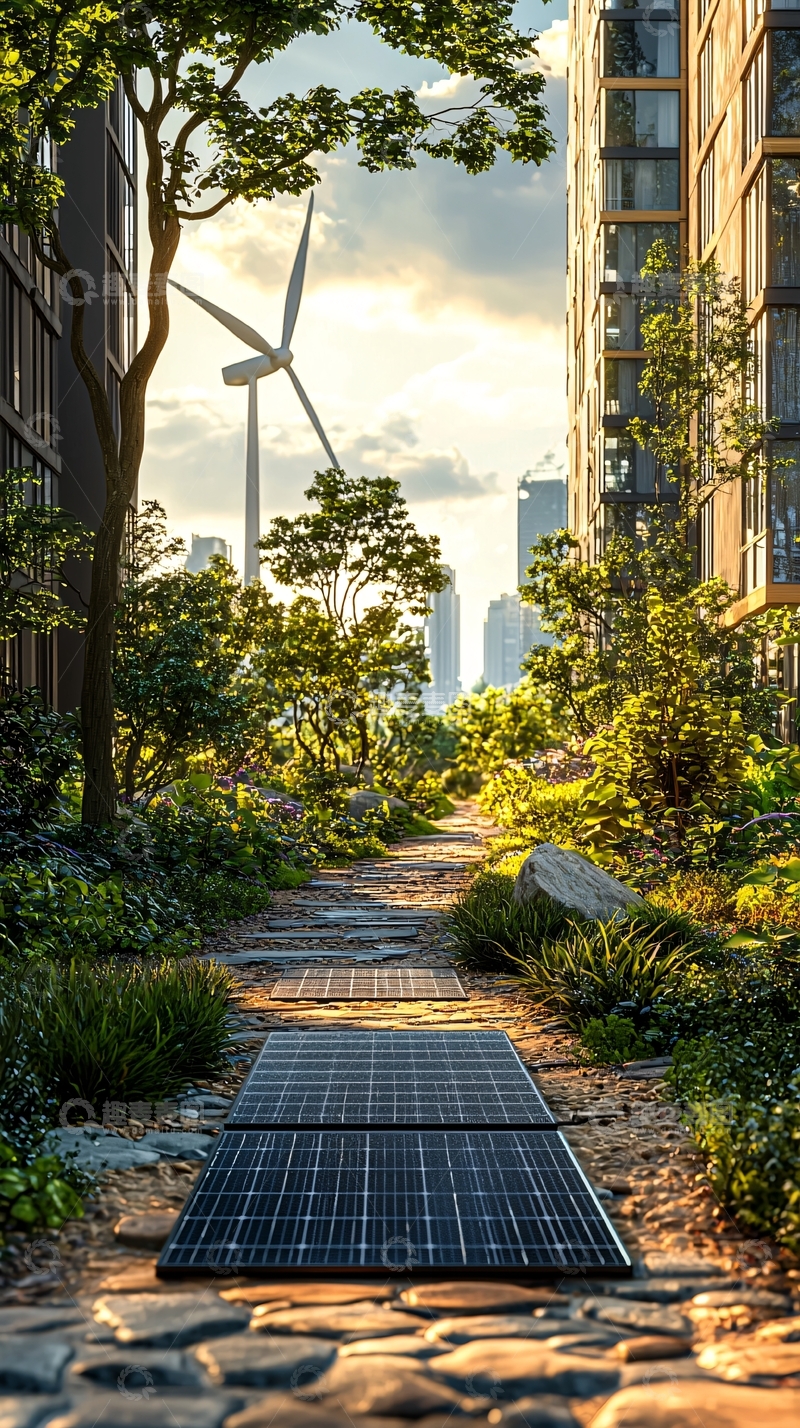 高清大图下载【趣麦麦图】绿色城市