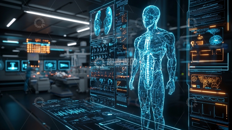 高清大图下载【趣麦麦图】未来医学