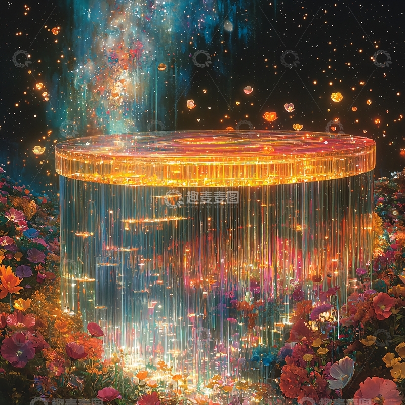 高清大图下载【趣麦麦图】梦幻光之泉