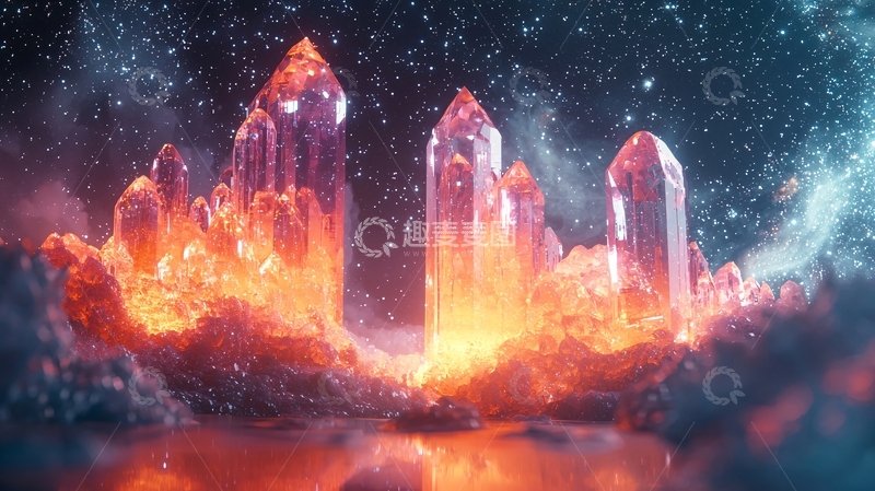 高清大图下载【趣麦麦图】水晶城堡