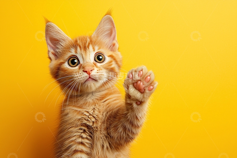 高清大图下载【趣麦麦图】橘猫小猫