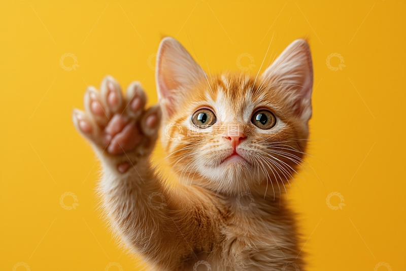 高清大图下载【趣麦麦图】橘猫小猫