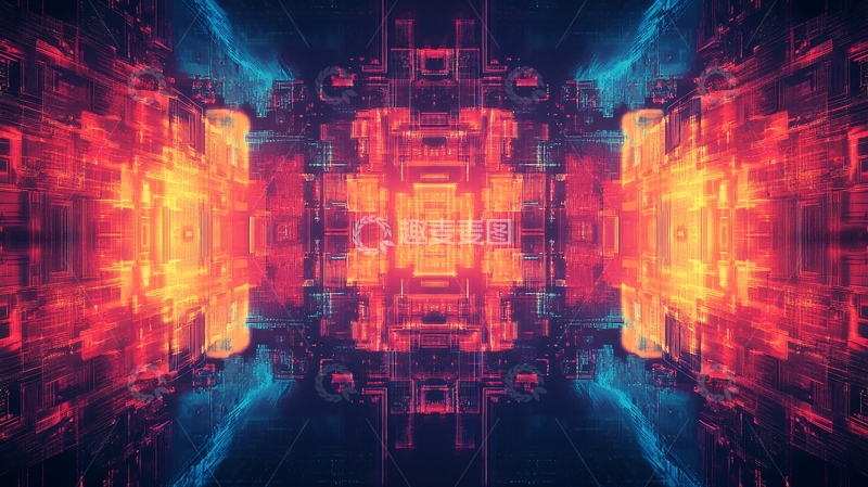 高清大图下载【趣麦麦图】抽象几何