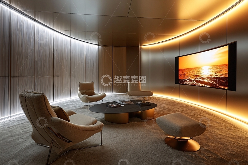 高清大图下载【趣麦麦图】高端家庭影院