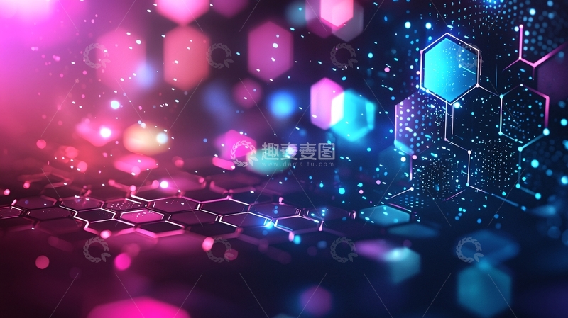 高清大图下载【趣麦麦图】科技感背景