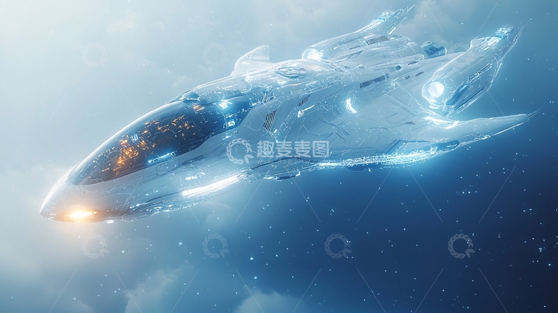 高清大图下载【趣麦麦图】未来宇宙飞船