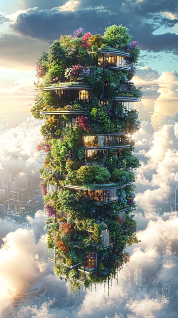 云端垂直花园