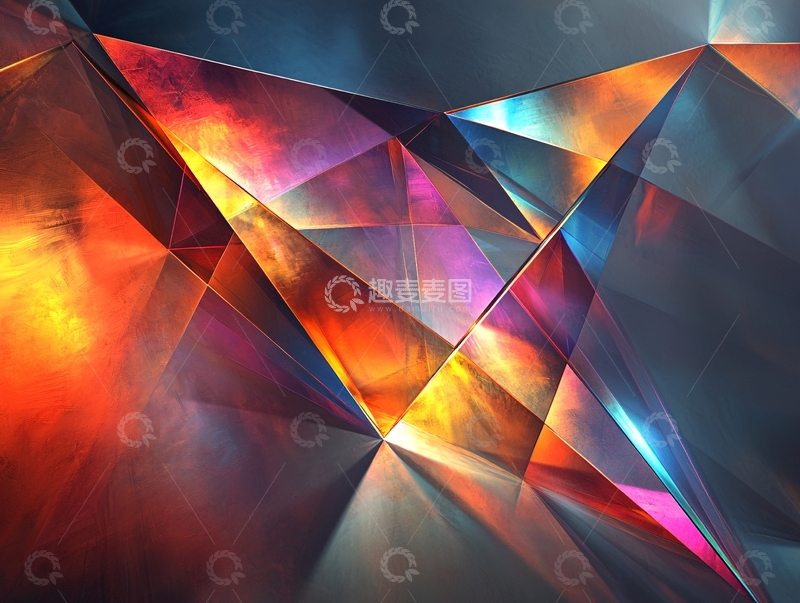 高清大图下载【趣麦麦图】抽象几何