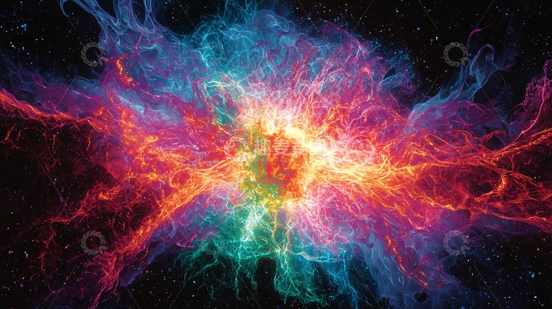 高清大图下载【趣麦麦图】宇宙爆炸