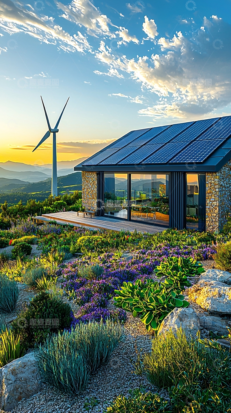 高清大图下载【趣麦麦图】环保生态住宅