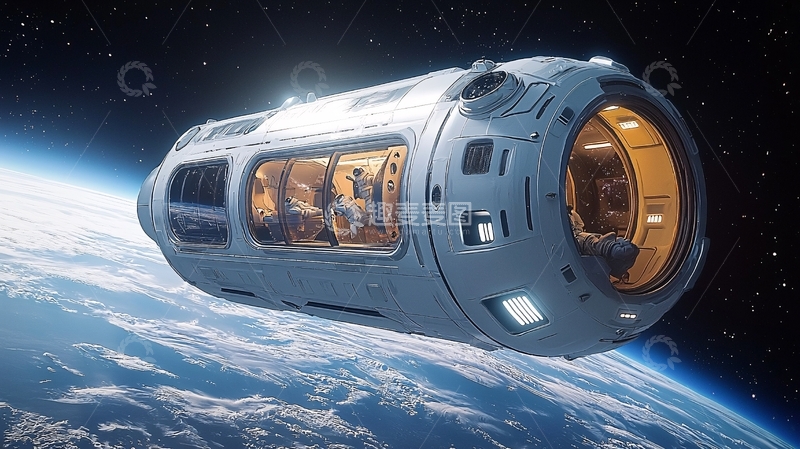 高清大图下载【趣麦麦图】太空舱