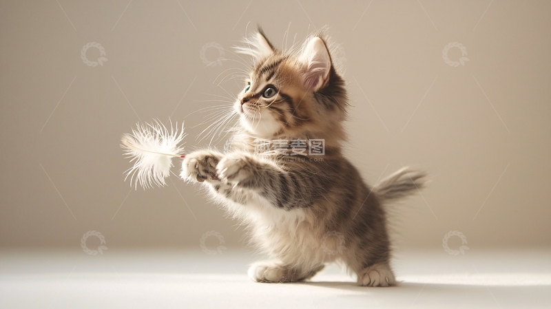 高清大图下载【趣麦麦图】萌宠小猫