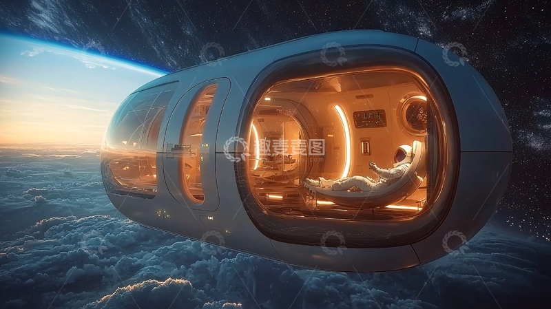 高清大图下载【趣麦麦图】太空舱