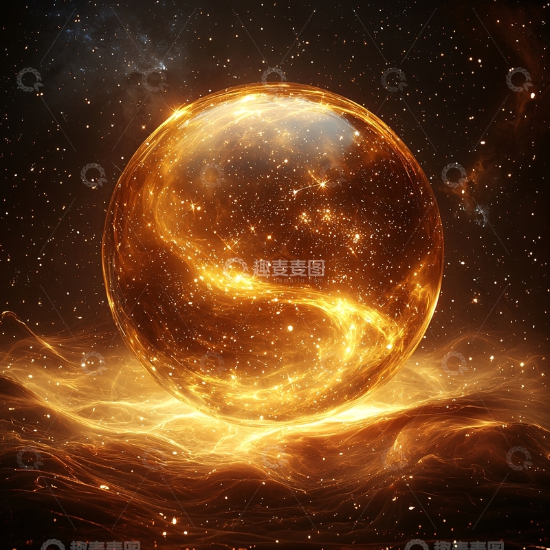 高清大图下载【趣麦麦图】宇宙能量球