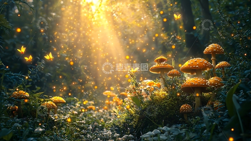 高清大图下载【趣麦麦图】梦幻森林