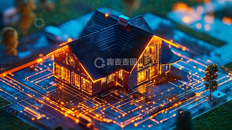 高清大图下载【趣麦麦图】智能家居