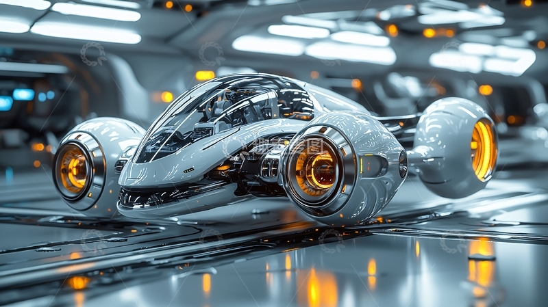 高清大图下载【趣麦麦图】未来科技感赛车