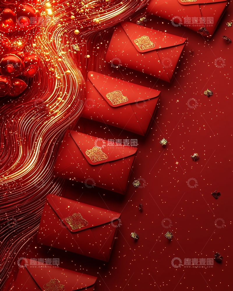 高清大图下载【趣麦麦图】新年红包