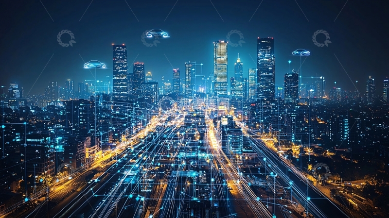 高清大图下载【趣麦麦图】夜景城市