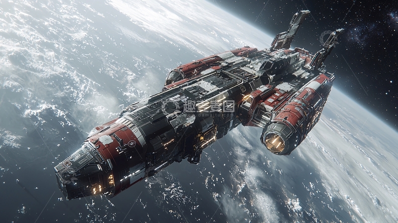 高清大图下载【趣麦麦图】宇宙飞船