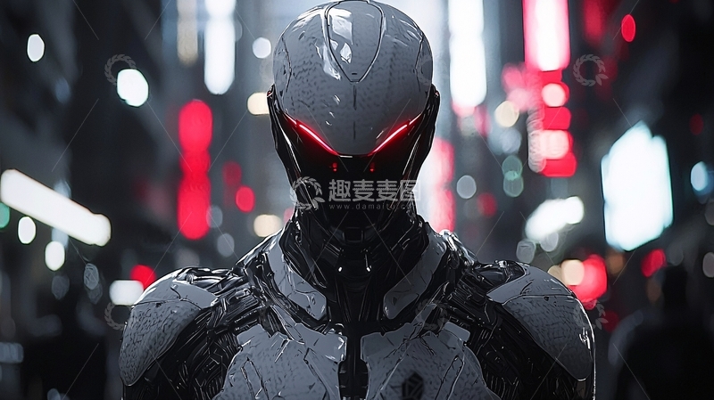 高清大图下载【趣麦麦图】未来战士