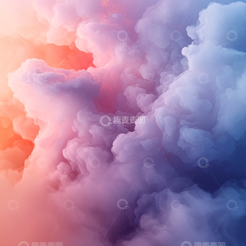 高清大图下载【趣麦麦图】彩色烟雾