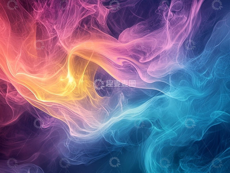 高清大图下载【趣麦麦图】彩色烟雾
