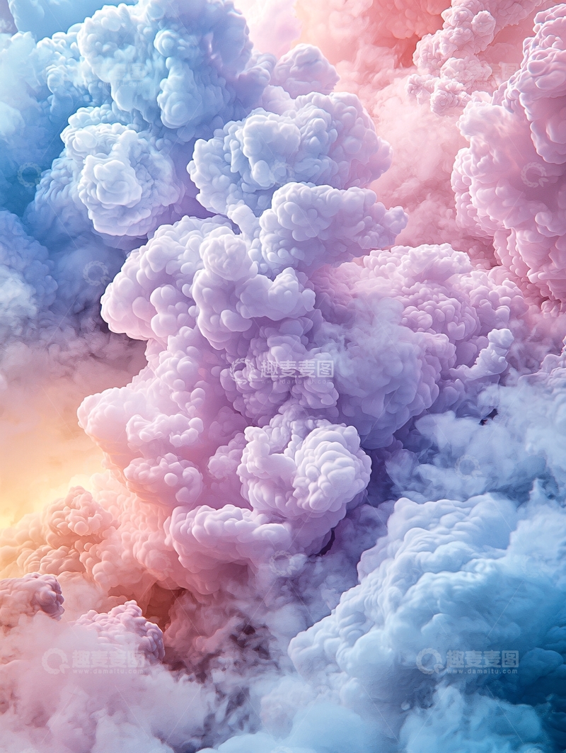 高清大图下载【趣麦麦图】彩色烟雾