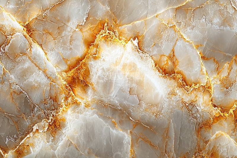 高清大图下载【趣麦麦图】黄金白纹理大理石