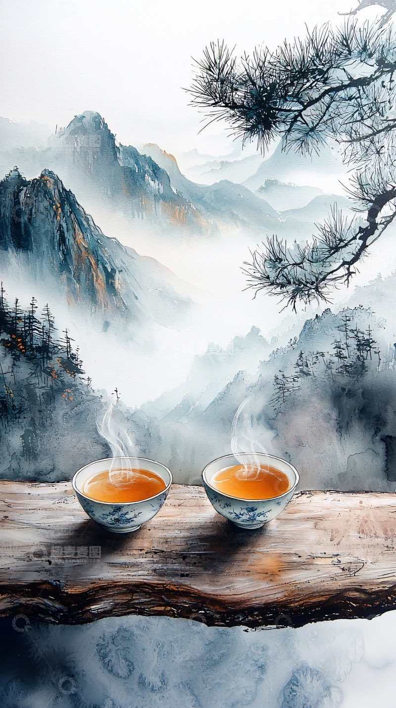 高清大图下载【趣麦麦图】水墨画