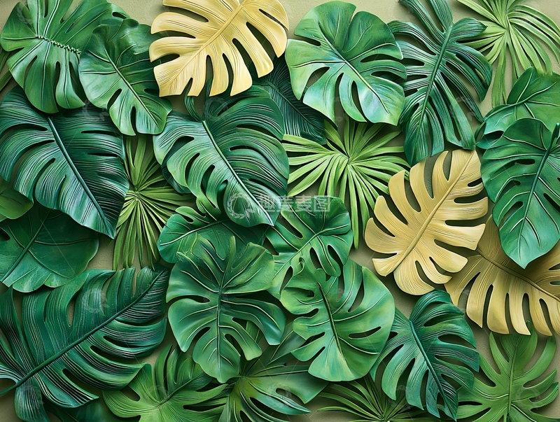 高清大图下载【趣麦麦图】绿植背景图