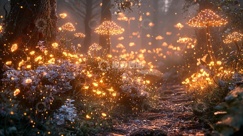 高清大图下载【趣麦麦图】梦幻森林