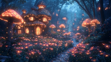 梦幻森林小屋