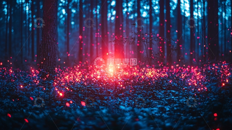 高清大图下载【趣麦麦图】梦幻森林