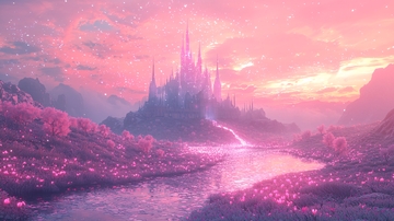 粉色梦幻城堡