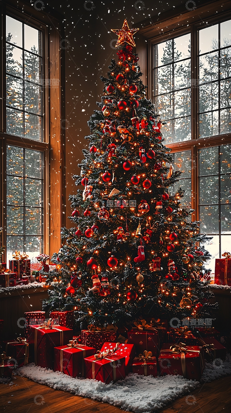 高清大图下载【趣麦麦图】圣诞树