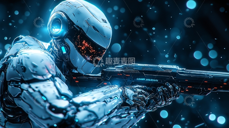 高清大图下载【趣麦麦图】未来战士