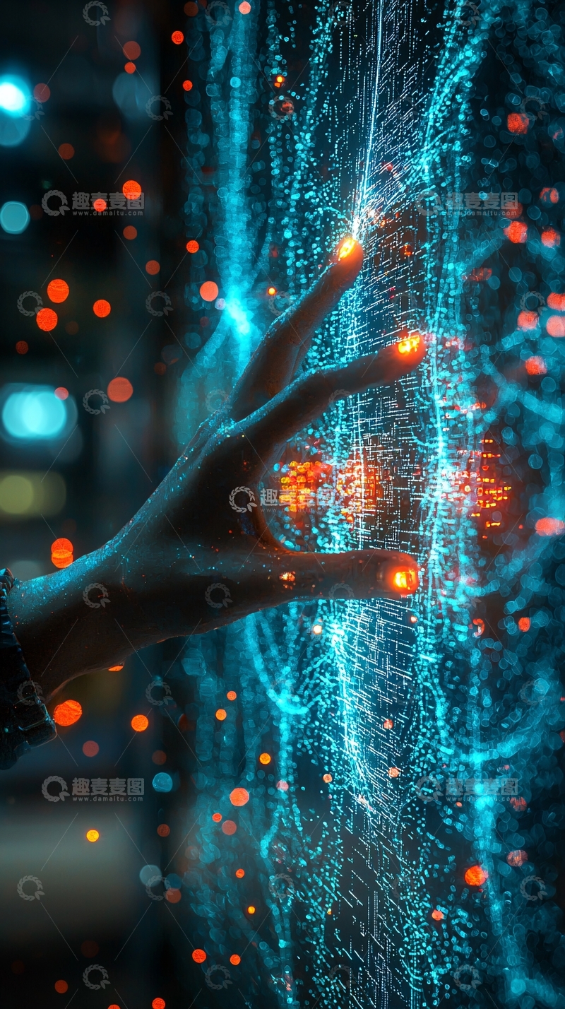 高清大图下载【趣麦麦图】未来科技