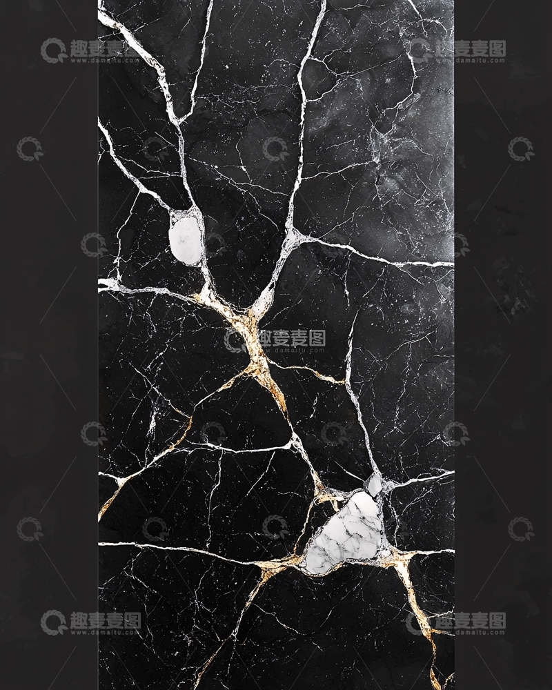 高清大图下载【趣麦麦图】黑色大理石纹理
