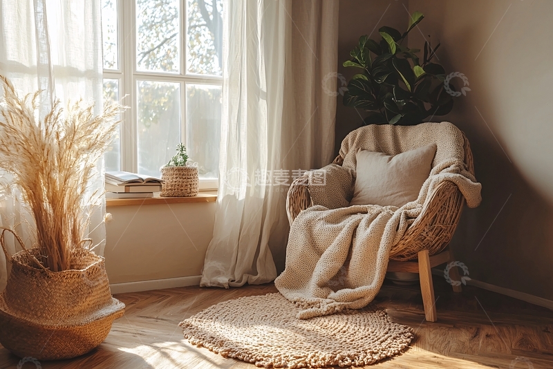 高清大图下载【趣麦麦图】温馨舒适的角落