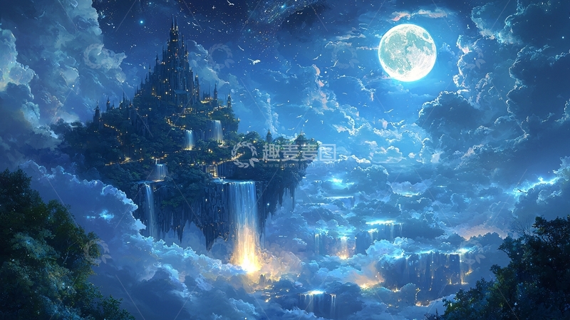 高清大图下载【趣麦麦图】梦幻城堡