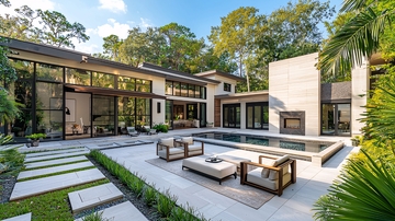 现代风格庭院别墅