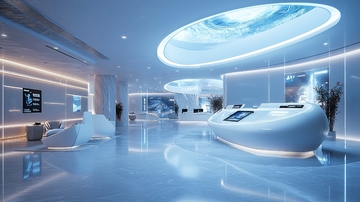 未来科技感展厅