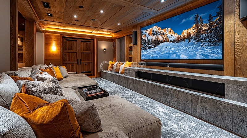 高清大图下载【趣麦麦图】高端家庭影院